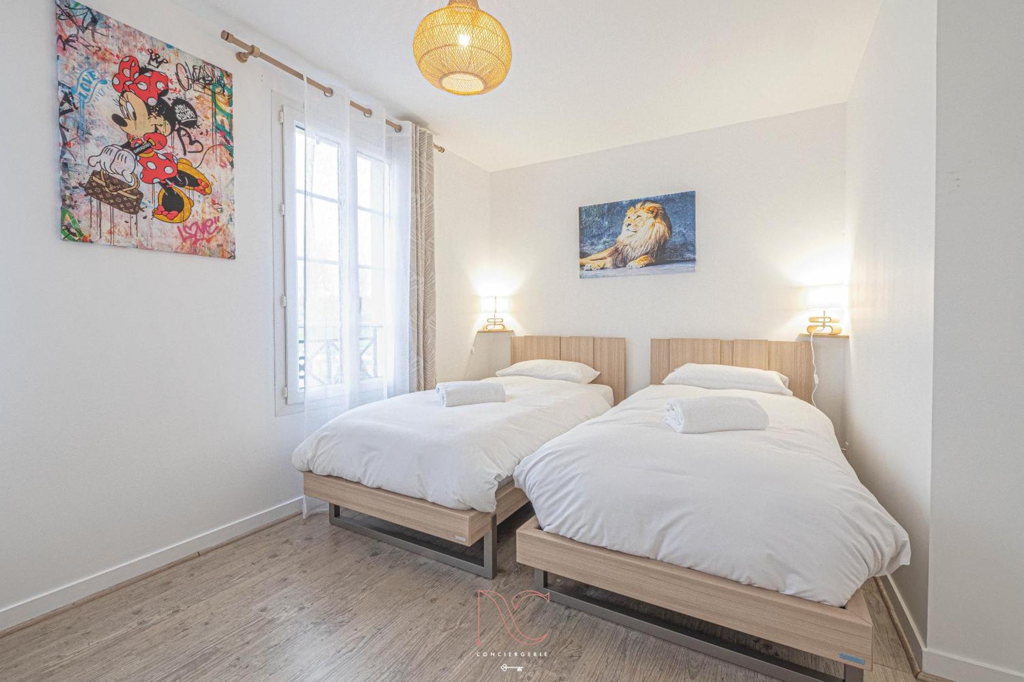 *Disneyland-Paris* 7Pers, Wifi, Parking Bailly-Romainvilliers Esterno foto