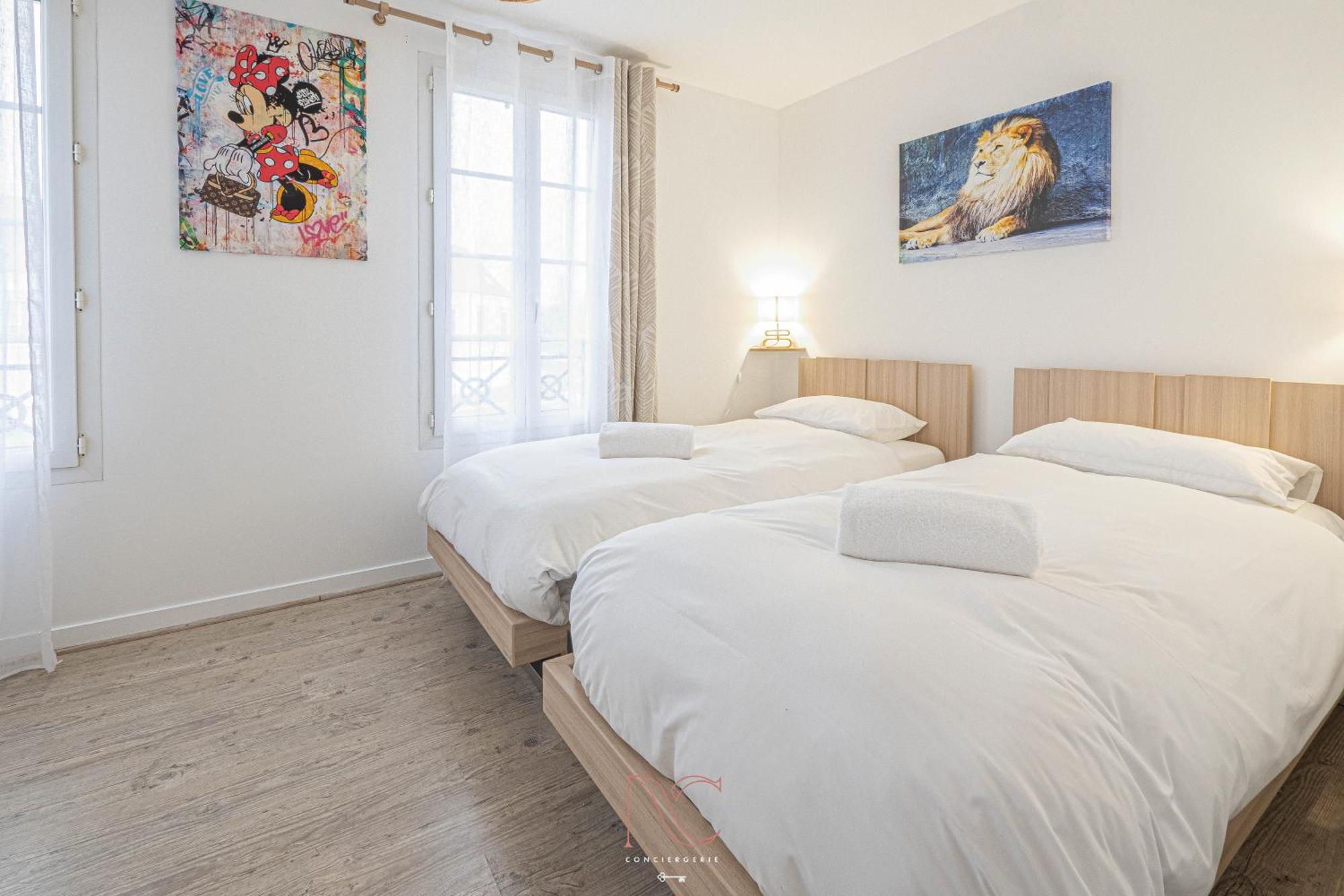*Disneyland-Paris* 7Pers, Wifi, Parking Bailly-Romainvilliers Esterno foto